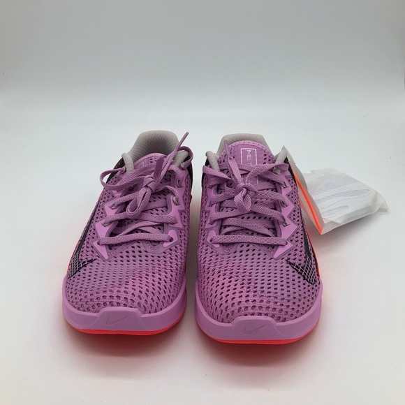 New Women’s Nike Metcon 6 Pink/Crimson/Platinum Shoes with box AT3160-660 size 6 - Picture 3 of 6